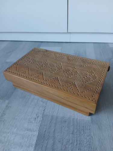 Vintage hand carved - vintage, wooden