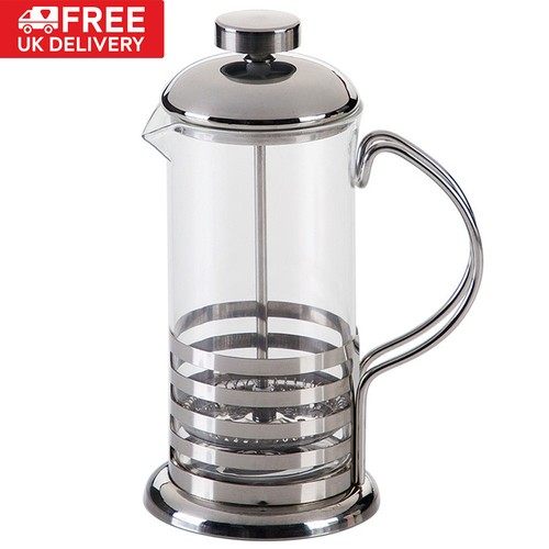 Stainless steel cafetiere - stainless,