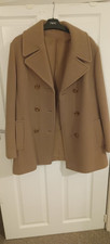 Beige/ Camel Coat Size 16
