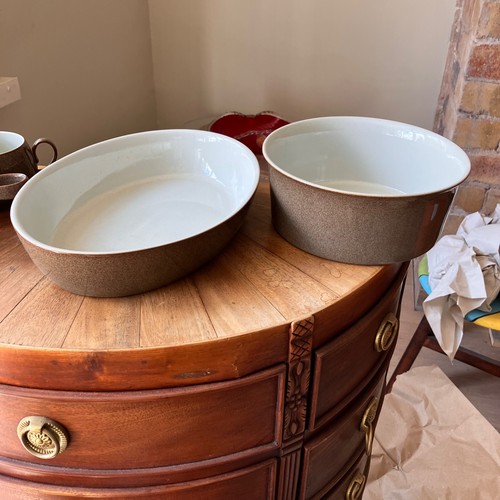 Pair denby greystone - denby,
