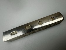 925/Sterling Silver Maker “Gerald Benney” Bar 235.28 Grams Available Worldwide