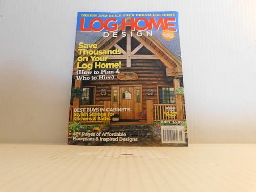 Log home design magazine - log,
