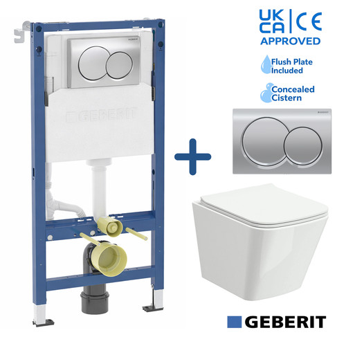 Wall hung toilet geberit pan - hung,