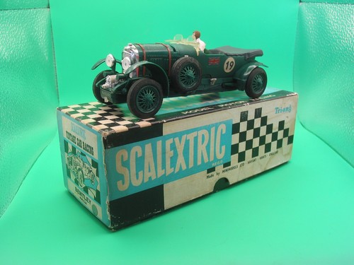 Scalextric c64 bentley 1960 - bentley, 1960's