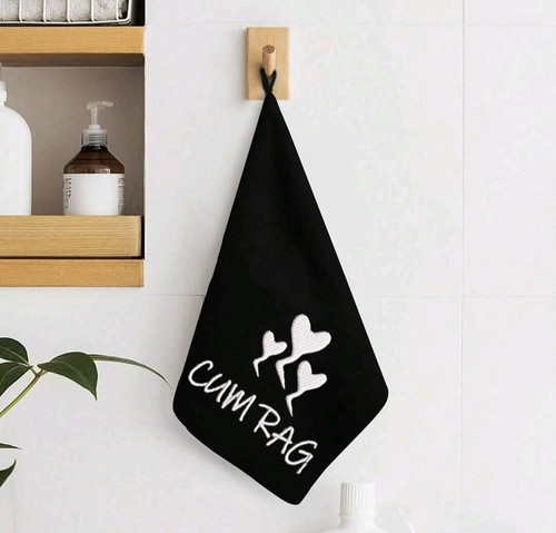 Cum rag towel funny washcloth - funny,