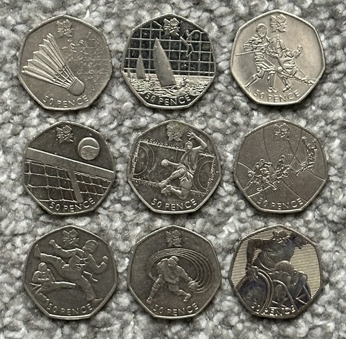 2011 london olympics - 50p, fifty