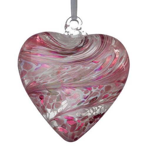 Sienna glass heart - sienna,