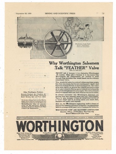 1920 worthington pump - 1920,