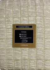 66 x 72 FULLY LINED CURTAINS WITH TIE BACKS LEMON GRASS HIGH QUALITY CURTAINS