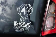 Wachtelhund Sticker, Car