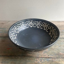 Pearsons of Chesterfield, John Spencer Studio Pottery Graffito Footed Bowl