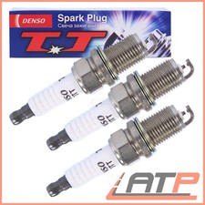 3X DENSO SPARK PLUGS TWIN TIP