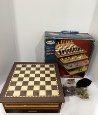 Pavilion 10 in 1 Wooden Chess