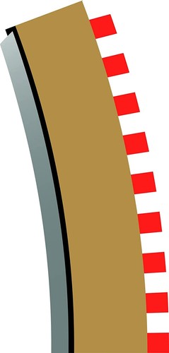 Scalextric radius curve - scalextric,