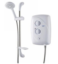 Triton T80 Easi-Fit 8.5kW Electric Shower White/Chrome - Ex Display Boxed