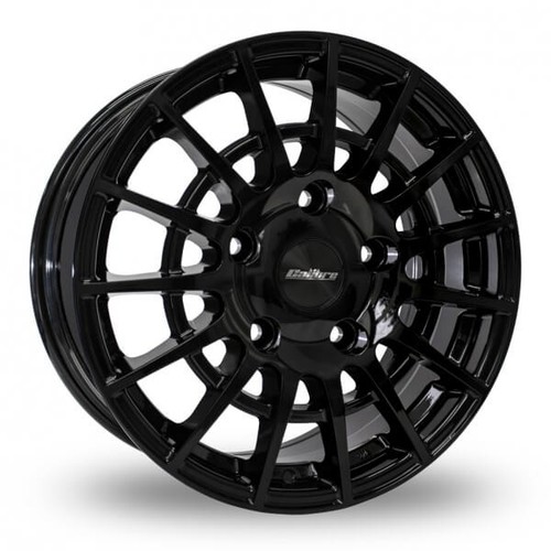 Black alloy wheels - alloy, new