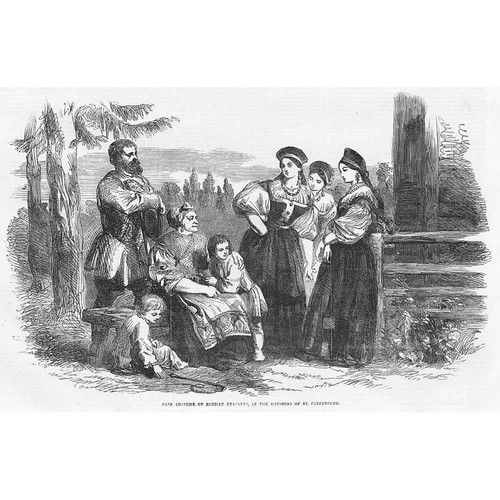 Costumes russian peasants - russian,