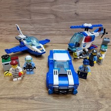🎯Lego City Sets - Sky Police & Interceptor Vehicles Collection & 5 x Minifigs