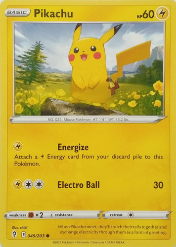 Pikachu uncommon evolving - pikachu,
