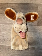 1981 Wrinkles Dog HAND PUPPET