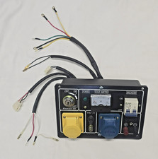 3.5kVA Petrol Generator Control Panel 110v 240v 16A Sockets 3500 12v DC E Start