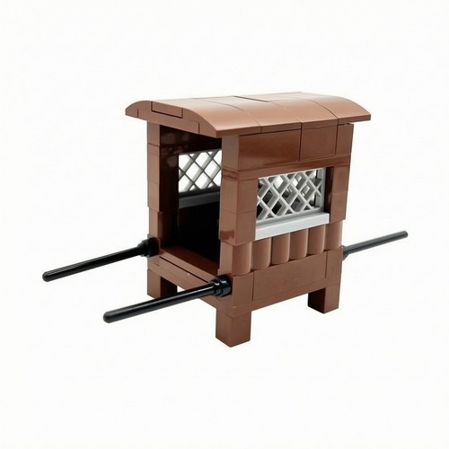 Brick built sedan chair - brick-built,