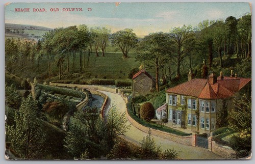 Old colwyn denbighshire - colwyn, beach