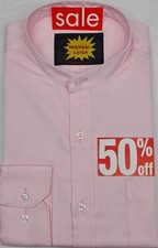 Big Plus Sizes Pink Collarless