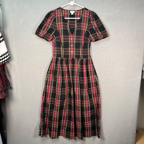 Crew womens size plaid - size,