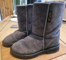 Kids Celt & Co Boots Celtic Sheepskin Size 2/3UK Genuine Sheepkin