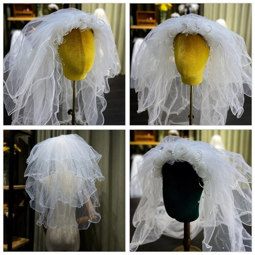 Beautiful bride veil - veil, sheer