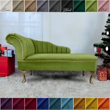 Olive Chaise Lounge Hand-Made