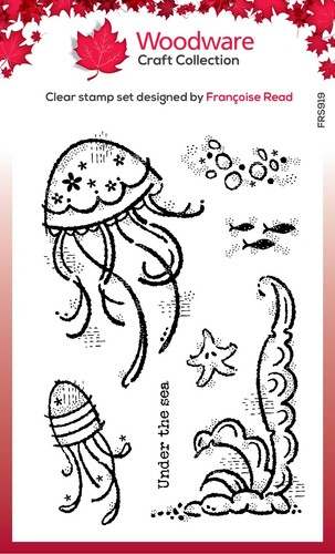 Woodware clear stamps - clear,