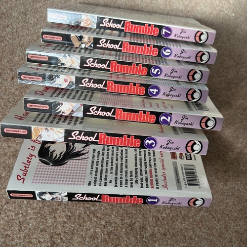 School rumble manga series - school,
