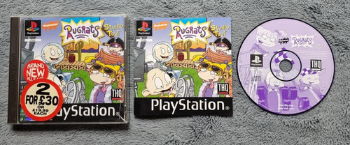 Rugrats studio tour ps1 game - rugrats,