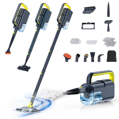 Steam mop with - steam,