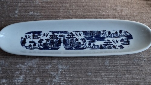Willow pattern garlic bread - willow,