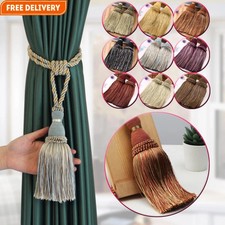 Pair Tassel Curtain Holdbacks