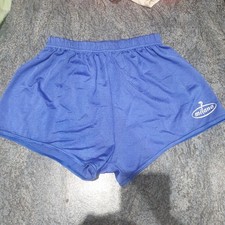 Boys/ Mens Gymnastics/ Trampoline blue shorts 36in