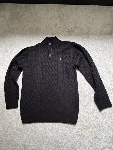 Men half zip - l/xl, lauren