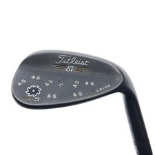 Used Titleist Vokey SM5 Raw Black Gap Wedge / 52.0 Degrees / Stiff Flex