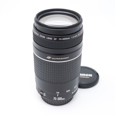 Canon EF 75-300mm f/4-5.6 III USM Telephoto Zoom Lens - Great Condition