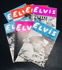 Lot of Seven (7) Vintage Elvis