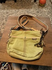 Ladies Small Shoulder Handbag Bag Green Fossil 