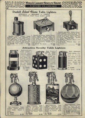 1940 paper dunhill silent - 1940,