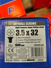 ForgeFix 3.5 Drywall Plasterboard Screws box of 200 or 1000