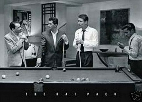 Sinatra rat pack pool room - pack,