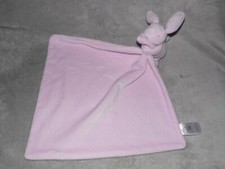 Primark bunny comforter soft toy Early Days pink rabbut blankie