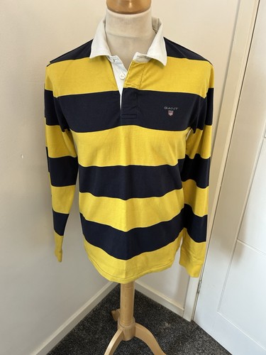 Gant yellow blue striped - gant, l/s