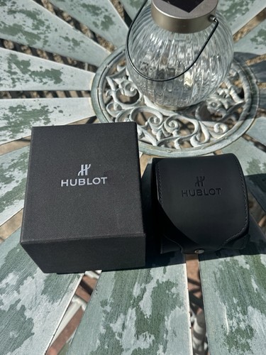 Hublot black watch - watch, roll